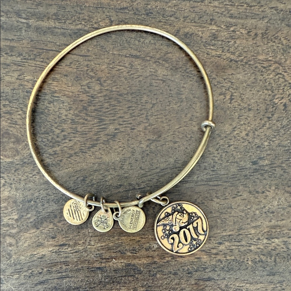 Alex & Ani Disney 2017 Sorcerer Mickey Gold Bracelet